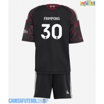 Camisa de time de futebol Liverpool Jeremie Frimpong #30 Replicas 3º Equipamento Infantil 2026-27 Manga Curta (+ Calças curtas)